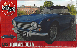 Slotcars66 Triumph TR4A 1/32nd Scale Plastic Kit by Airfix -  